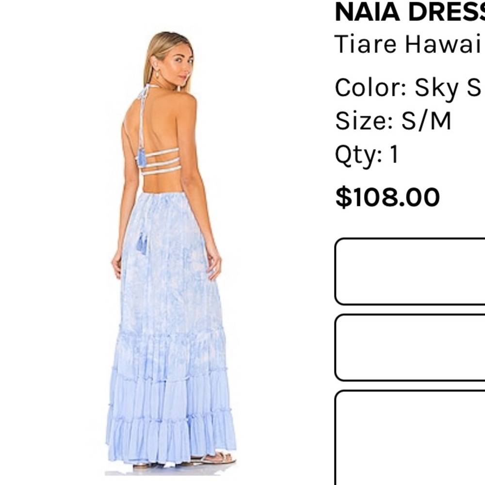 Tiara Hawaii-sky smoke and block tie dye